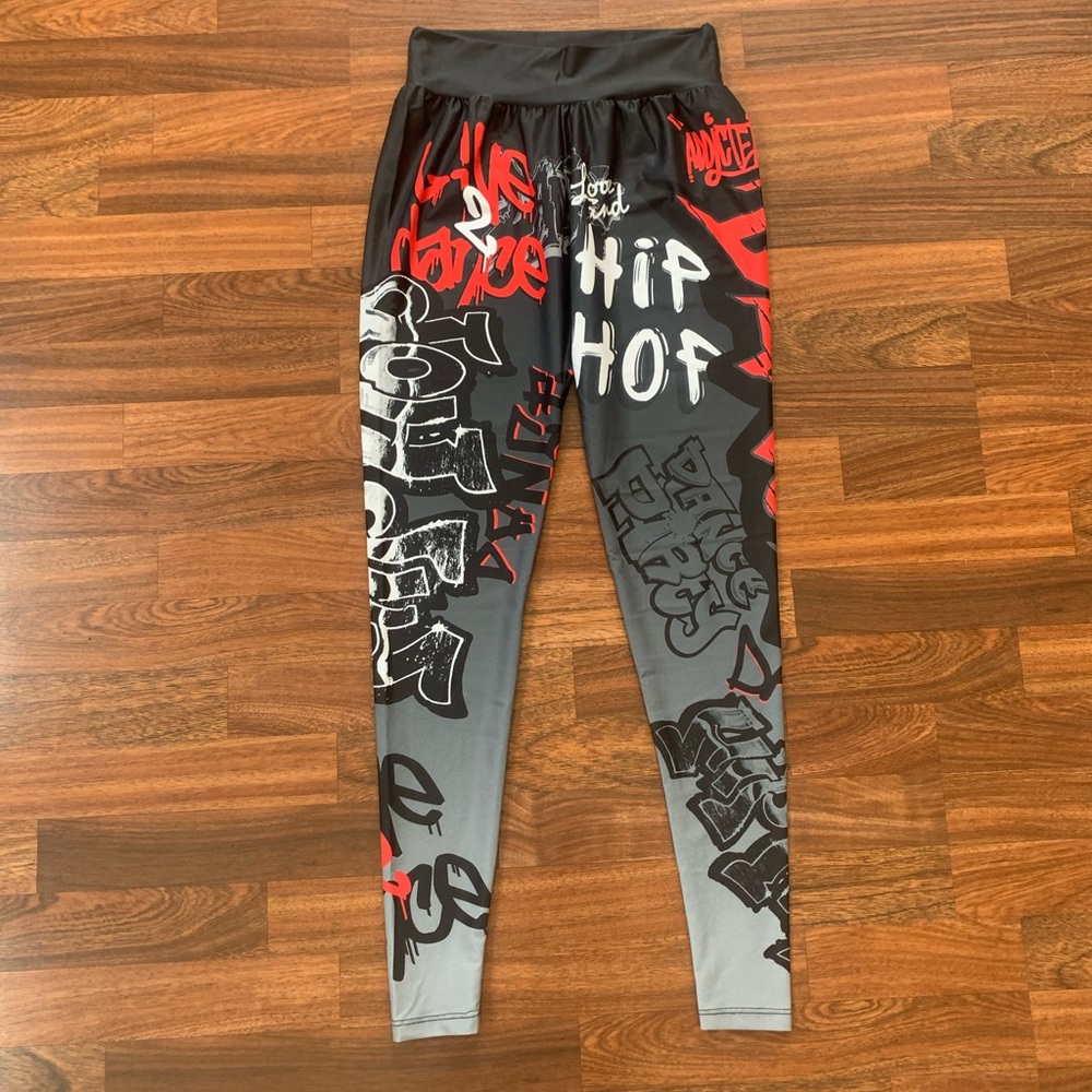 Gia Mia Hip Hop Dance Jogger Pants Children’s Large Hip Hop Stretch Streetwear